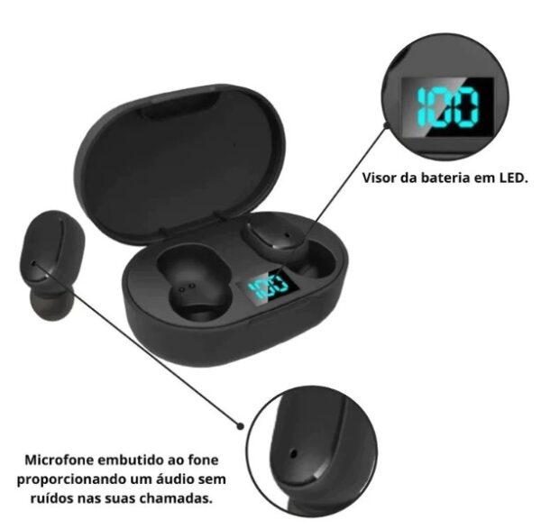 Fone de ouvido sem fio bluetooth - Image 3