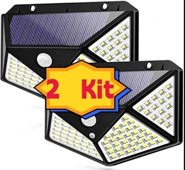 Luminária de led solar