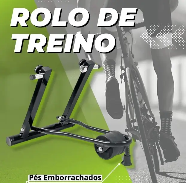 Rolo para treino de bike