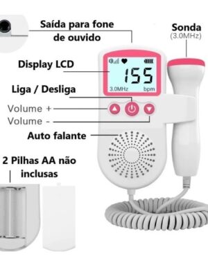 Monitor de frequência fetal