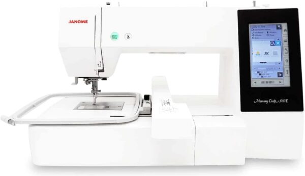 Máquina de bordado Janome Memory Craft 500E - Image 3