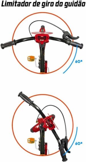 Bicicleta Aro 12 Spider Man - Imagem 6