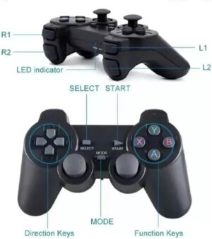 Vídeo Game Retrô Game Stick Lite 4k Hdmi 64gb 20.000 Mil Jogos Com 2 Controles Sem Fio - Imagem 6