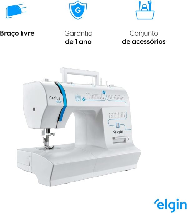Máquina de Costura Genius Plus Elgin - Image 3