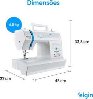 Máquina de Costura Genius Plus Elgin - Imagem 6