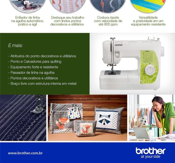 Máquina de costura doméstica BM-2800 - Brother - Image 6
