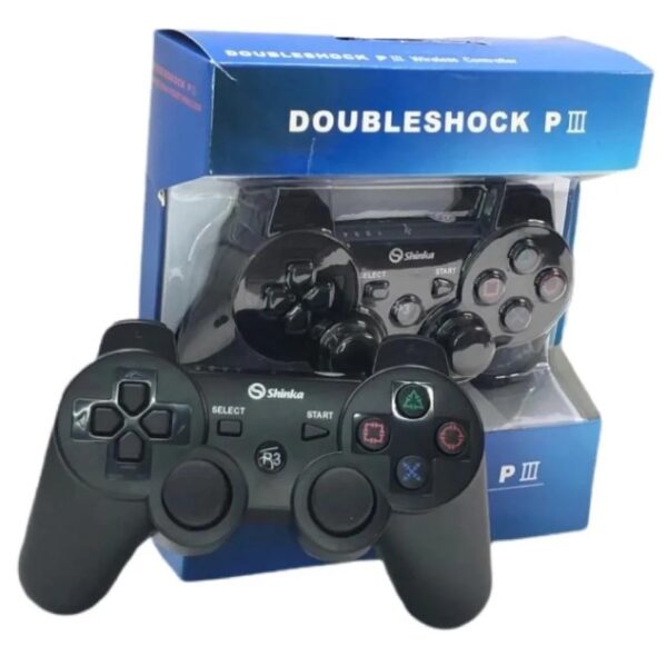 kit 2 controles ps3 sem fio - Image 2