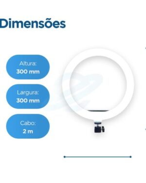 Ring Light Iluminador 12 polegadas - Imagem 7