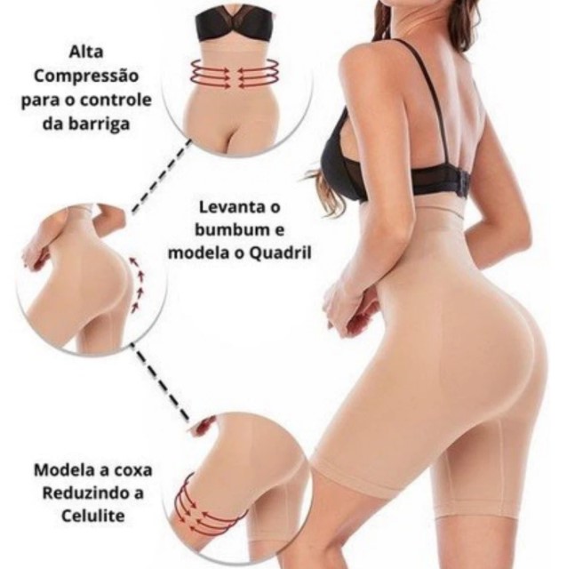 Shorts ou calcinha modeladora afina barriga   (1 unidade)