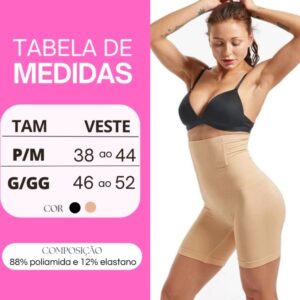 Shorts ou calcinha modeladora afina barriga   (1 unidade) - Imagem 2