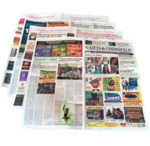 JORNAL GRANDE 56x63cm - Imagem 13